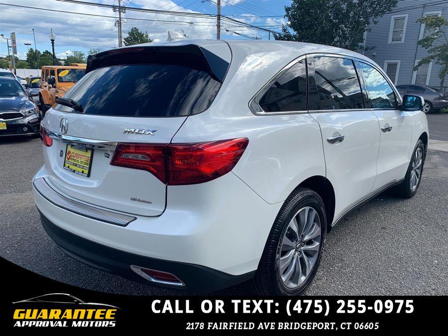 2015 Acura Mdx SH AWD w/Tech 4dr SUV w/Technology Package, available for sale in Bridgeport, Connecticut | Guarantee Approval Motors. Bridgeport, Connecticut 2015 Acura Mdx SH AWD w/Tech 4dr SUV w/Technology Package, available for sale in Bridgeport, Connecticut | Guarantee Approval Motors. Bridgeport, Connecticut