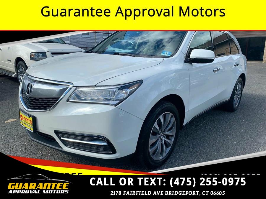 2015 Acura Mdx SH AWD w/Tech 4dr SUV w/Technology Package, available for sale in Bridgeport, Connecticut | Guarantee Approval Motors. Bridgeport, Connecticut