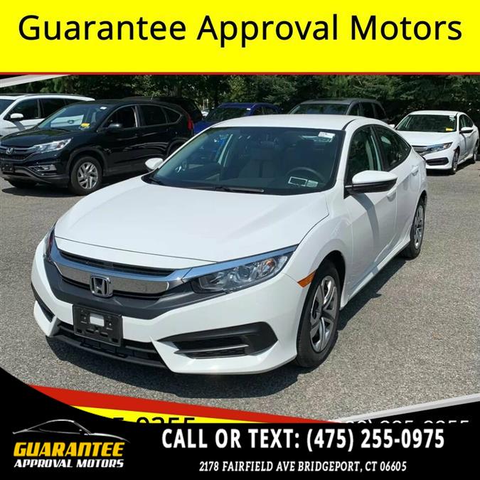 Used Honda Civic LX 4dr Sedan CVT 2018 | Guarantee Approval Motors. Bridgeport, Connecticut