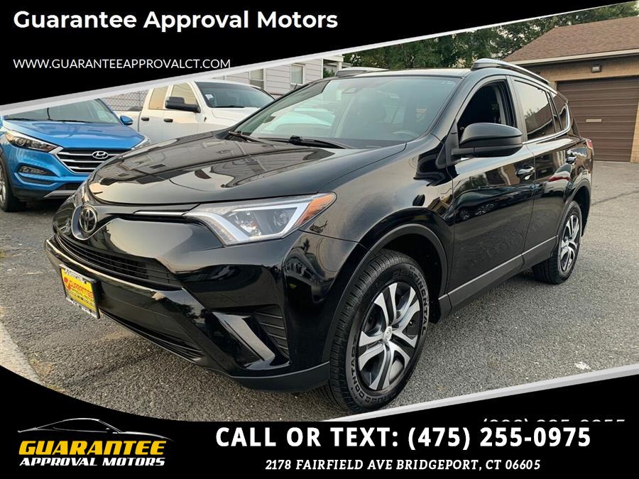 Used Toyota Rav4 LE AWD 4dr SUV 2017 | Guarantee Approval Motors. Bridgeport, Connecticut Used Toyota Rav4 LE AWD 4dr SUV 2017 | Guarantee Approval Motors. Bridgeport, Connecticut