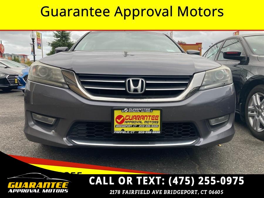 2013 Honda Accord Sport 4dr Sedan 6M, available for sale in Bridgeport, Connecticut | Guarantee Approval Motors. Bridgeport, Connecticut
