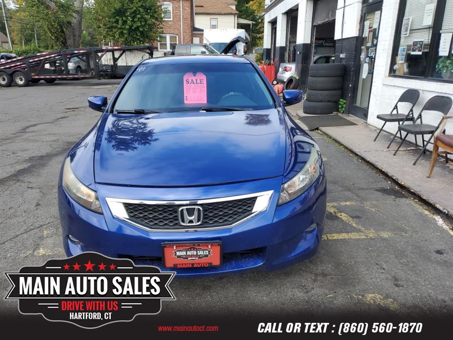 Used Honda Accord Cpe 2dr V6 Auto EX-L w/Navi 2009 | Main Auto Sales LLC. Hartford, Connecticut Used Honda Accord Cpe 2dr V6 Auto EX-L w/Navi 2009 | Main Auto Sales LLC. Hartford, Connecticut