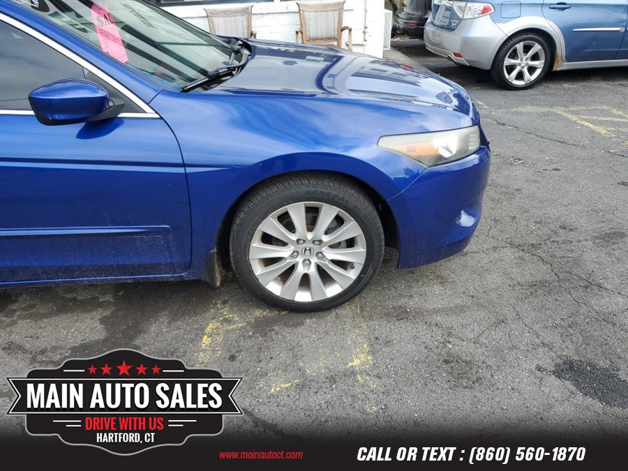 Used Honda Accord Cpe 2dr V6 Auto EX-L w/Navi 2009 | Main Auto Sales LLC. Hartford, Connecticut Used Honda Accord Cpe 2dr V6 Auto EX-L w/Navi 2009 | Main Auto Sales LLC. Hartford, Connecticut