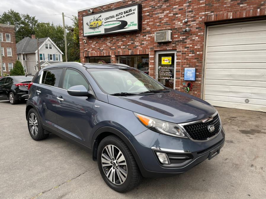 2014 Kia Sportage AWD 4dr EX, available for sale in New Britain, Connecticut | Central Auto Sales & Service. New Britain, Connecticut