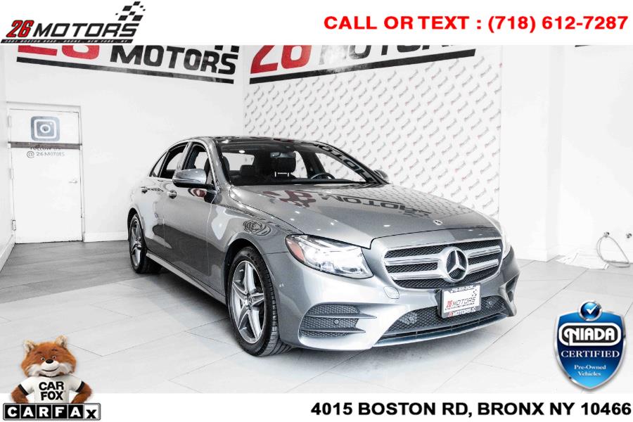Used Mercedes-Benz E-Class E 300 4MATIC Sedan 2018 | 26 Motors Corp. Bronx, New York Used Mercedes-Benz E-Class E 300 4MATIC Sedan 2018 | 26 Motors Corp. Bronx, New York