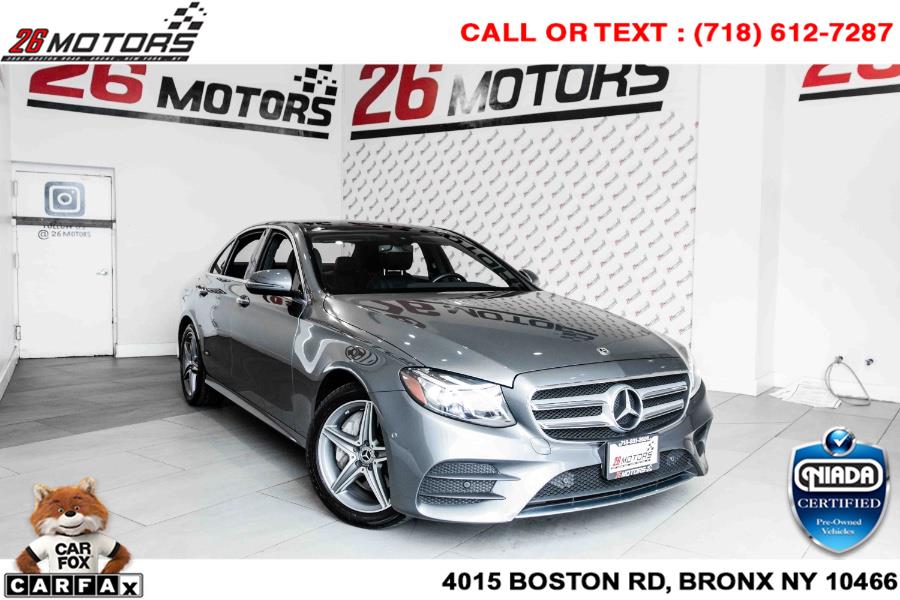Used Mercedes-Benz E-Class E 300 4MATIC Sedan 2018 | 26 Motors Corp. Bronx, New York Used Mercedes-Benz E-Class E 300 4MATIC Sedan 2018 | 26 Motors Corp. Bronx, New York