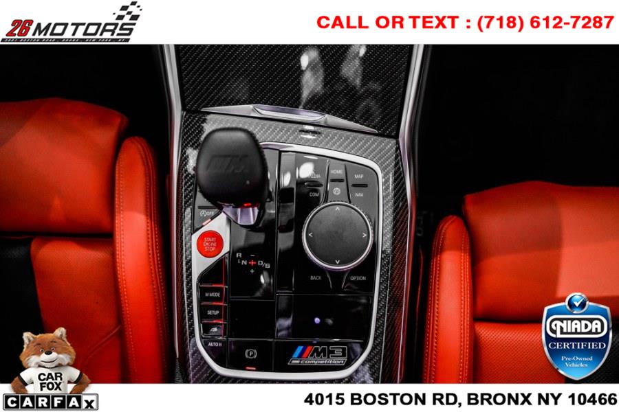 Used BMW M3 Competition Sedan 2021 | 26 Motors Corp. Bronx, New York Used BMW M3 Competition Sedan 2021 | 26 Motors Corp. Bronx, New York
