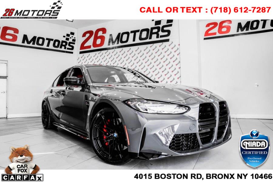 Used BMW M3 Competition Sedan 2021 | 26 Motors Corp. Bronx, New York Used BMW M3 Competition Sedan 2021 | 26 Motors Corp. Bronx, New York