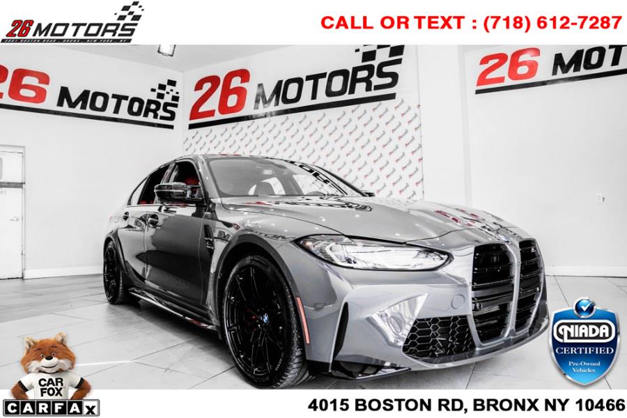 Used BMW M3 Competition Sedan 2021 | 26 Motors Corp. Bronx, New York Used BMW M3 Competition Sedan 2021 | 26 Motors Corp. Bronx, New York