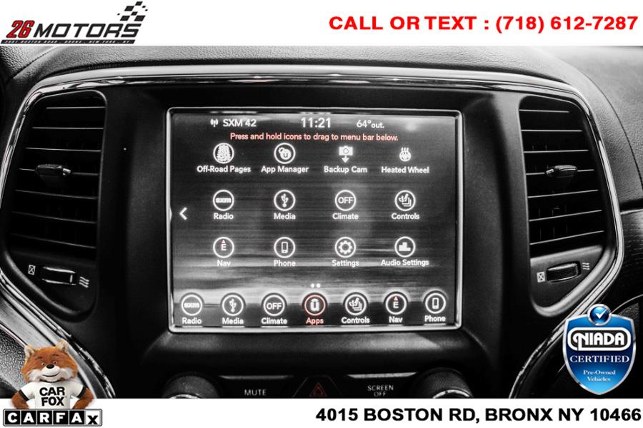 Used Jeep Grand Cherokee High Altitude 4x4 *Ltd Avail* 2018 | 26 Motors Corp. Bronx, New York Used Jeep Grand Cherokee High Altitude 4x4 *Ltd Avail* 2018 | 26 Motors Corp. Bronx, New York