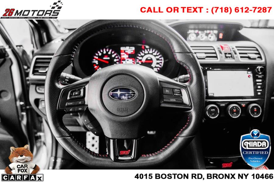 Used Subaru WRX STI Limited Manual w/Lip Spoiler 2019 | 26 Motors Corp. Bronx, New York Used Subaru WRX STI Limited Manual w/Lip Spoiler 2019 | 26 Motors Corp. Bronx, New York