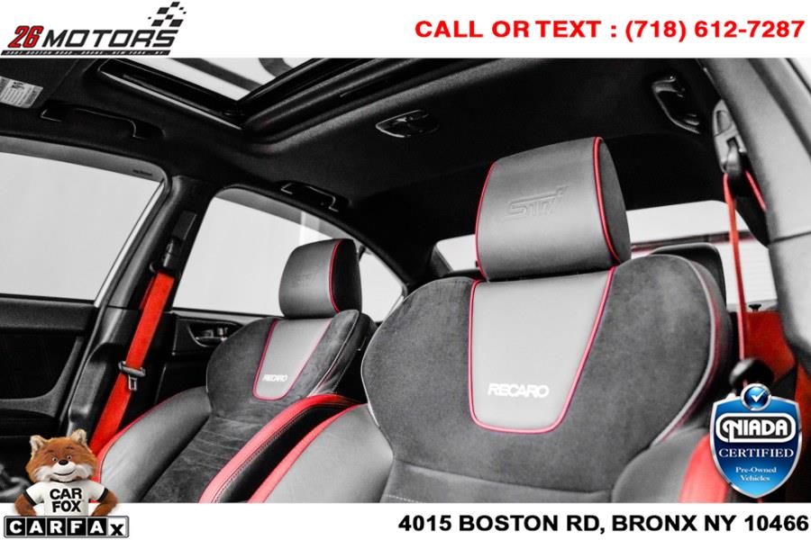 Used Subaru WRX STI Limited Manual w/Lip Spoiler 2019 | 26 Motors Corp. Bronx, New York Used Subaru WRX STI Limited Manual w/Lip Spoiler 2019 | 26 Motors Corp. Bronx, New York