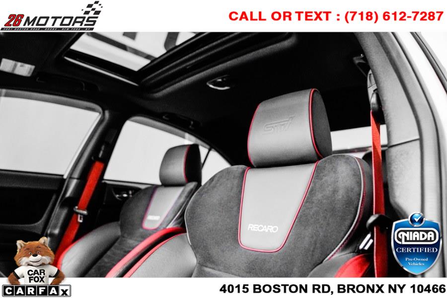 Used Subaru WRX STI Limited Manual w/Lip Spoiler 2019 | 26 Motors Corp. Bronx, New York Used Subaru WRX STI Limited Manual w/Lip Spoiler 2019 | 26 Motors Corp. Bronx, New York