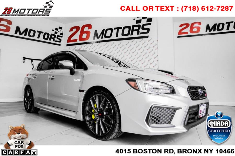 Used Subaru WRX STI Limited Manual w/Lip Spoiler 2019 | 26 Motors Corp. Bronx, New York Used Subaru WRX STI Limited Manual w/Lip Spoiler 2019 | 26 Motors Corp. Bronx, New York