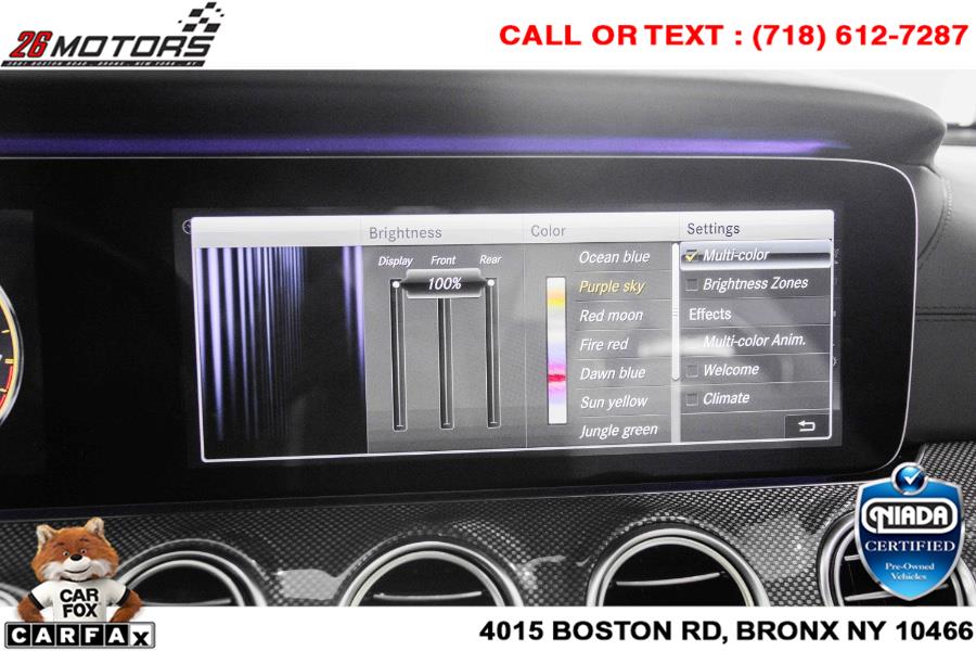 Used Mercedes-Benz E-Class AMG E 63 S 4MATIC+ Sedan 2019 | 26 Motors Corp. Bronx, New York Used Mercedes-Benz E-Class AMG E 63 S 4MATIC+ Sedan 2019 | 26 Motors Corp. Bronx, New York