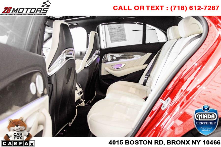 Used Mercedes-Benz E-Class AMG E 63 S 4MATIC+ Sedan 2019 | 26 Motors Corp. Bronx, New York Used Mercedes-Benz E-Class AMG E 63 S 4MATIC+ Sedan 2019 | 26 Motors Corp. Bronx, New York