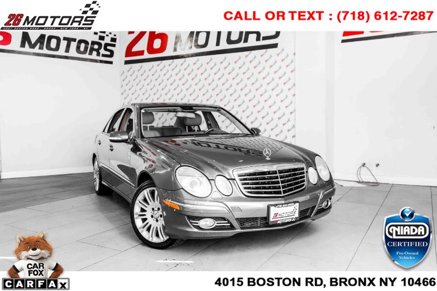Used Mercedes-Benz E-Class 4dr Sdn Sport 3.5L 4MATIC 2008 | 26 Motors Corp. Bronx, New York Used Mercedes-Benz E-Class 4dr Sdn Sport 3.5L 4MATIC 2008 | 26 Motors Corp. Bronx, New York