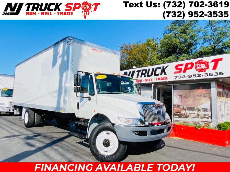 2018 INTERNATIONAL 4300 26 FEET DRY BOX + LIFT GATE + CUMMINS ENG + NO CDL, available for sale in South Amboy, New Jersey | NJ Truck Spot. South Amboy, New Jersey