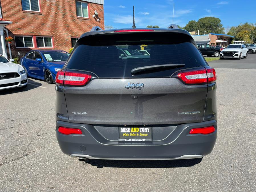 2016 Jeep Cherokee 4WD 4dr Limited, available for sale in South Windsor, Connecticut | Mike And Tony Auto Sales, Inc. South Windsor, Connecticut 2016 Jeep Cherokee 4WD 4dr Limited, available for sale in South Windsor, Connecticut | Mike And Tony Auto Sales, Inc. South Windsor, Connecticut