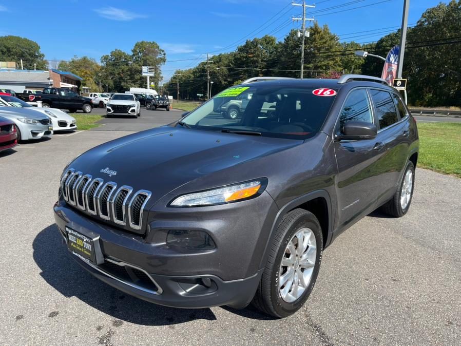 2016 Jeep Cherokee 4WD 4dr Limited, available for sale in South Windsor, Connecticut | Mike And Tony Auto Sales, Inc. South Windsor, Connecticut 2016 Jeep Cherokee 4WD 4dr Limited, available for sale in South Windsor, Connecticut | Mike And Tony Auto Sales, Inc. South Windsor, Connecticut