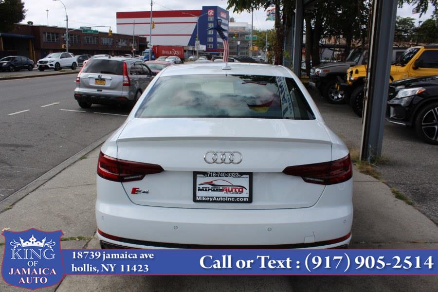 2019 Audi S4 Premium Plus 3.0 TFSI quattro, available for sale in Hollis, New York | King of Jamaica Auto Inc. Hollis, New York 2019 Audi S4 Premium Plus 3.0 TFSI quattro, available for sale in Hollis, New York | King of Jamaica Auto Inc. Hollis, New York