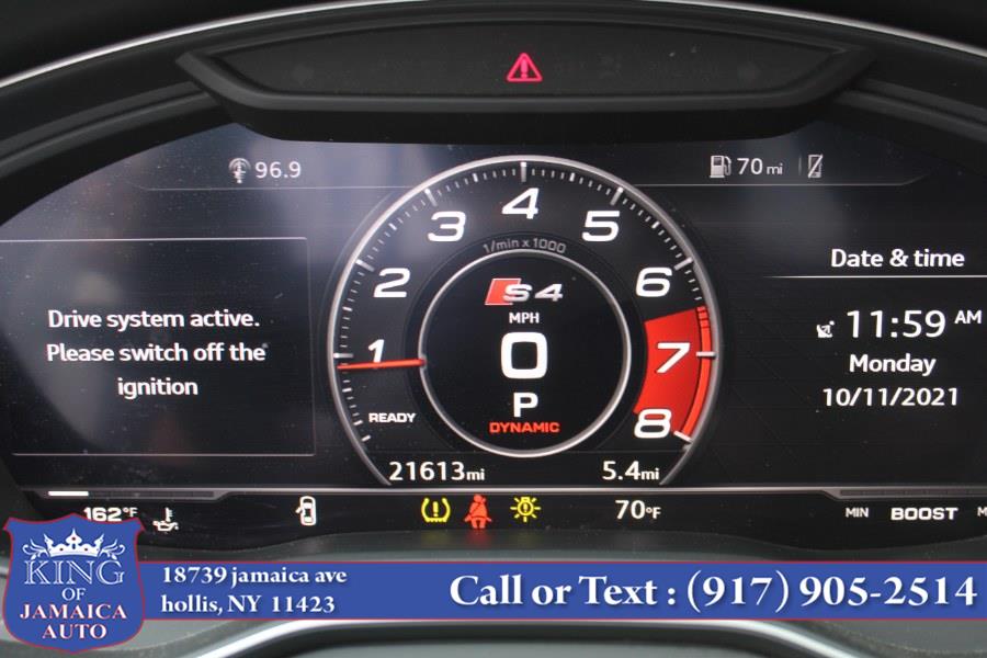 2019 Audi S4 Premium Plus 3.0 TFSI quattro, available for sale in Hollis, New York | King of Jamaica Auto Inc. Hollis, New York 2019 Audi S4 Premium Plus 3.0 TFSI quattro, available for sale in Hollis, New York | King of Jamaica Auto Inc. Hollis, New York
