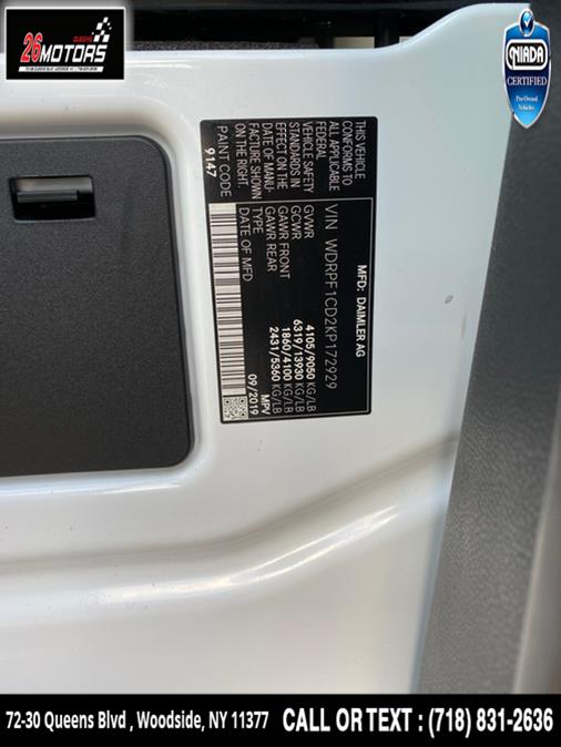 Used Freightliner Sprinter Cargo Van 2500 High Roof V6 170" RWD 2019 | 26 Motors Queens. Woodside, New York Used Freightliner Sprinter Cargo Van 2500 High Roof V6 170" RWD 2019 | 26 Motors Queens. Woodside, New York