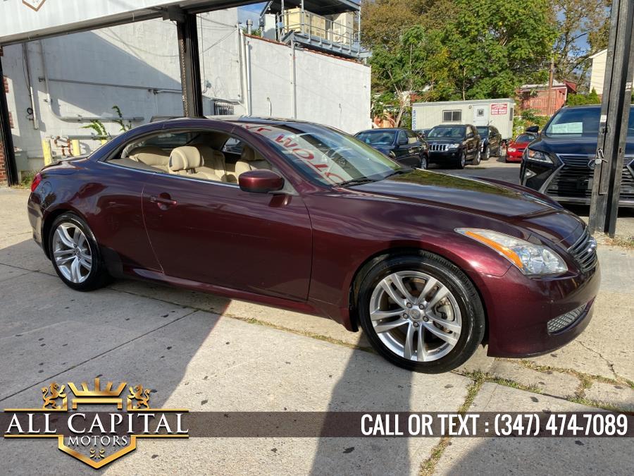 2010 Infiniti G37 Convertible 2dr Base, available for sale in Brooklyn, New York | All Capital Motors. Brooklyn, New York