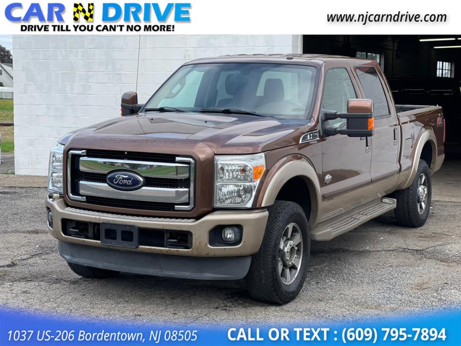 2012 Ford F-350 Sd King Ranch Crew Cab Long Bed 4WD, available for sale in Burlington, New Jersey | Car N Drive. Burlington, New Jersey