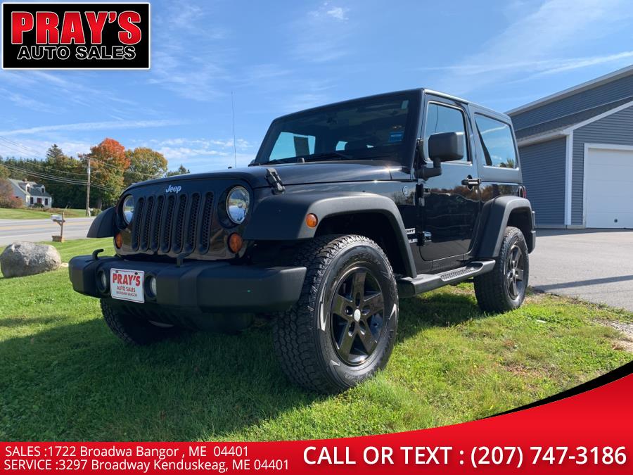 2013 Jeep Wrangler 4WD 2dr Sport, available for sale in Bangor , Maine | Pray's Auto Sales . Bangor , Maine
