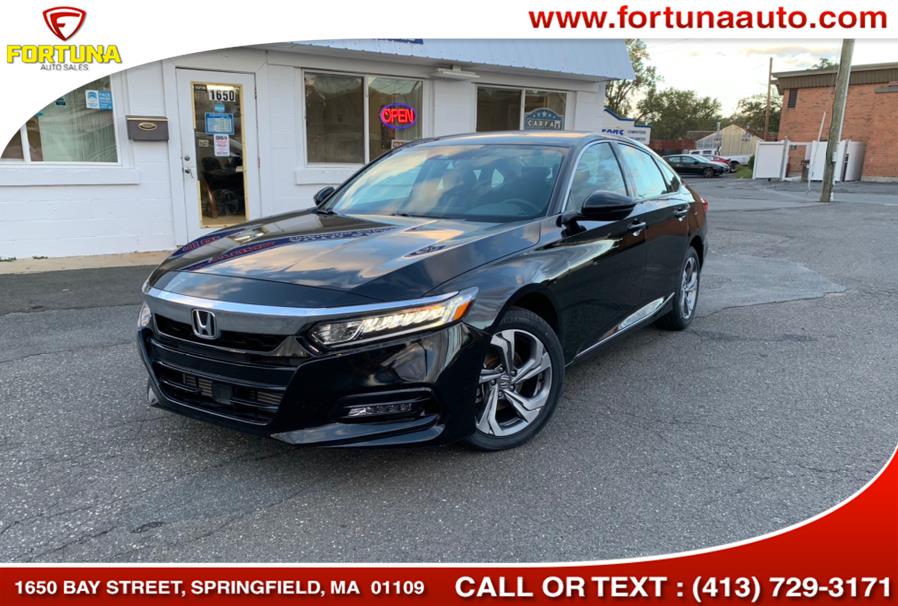 2018 Honda Accord Sedan EX-L 1.5T CVT, available for sale in Springfield, Massachusetts | Fortuna Auto Sales Inc.. Springfield, Massachusetts 2018 Honda Accord Sedan EX-L 1.5T CVT, available for sale in Springfield, Massachusetts | Fortuna Auto Sales Inc.. Springfield, Massachusetts