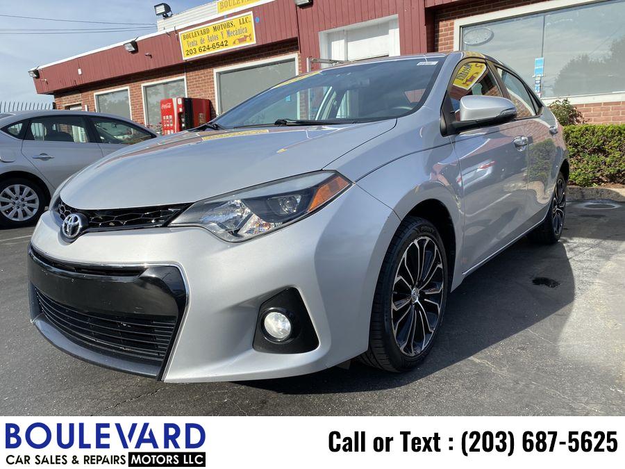 2014 Toyota Corolla Sedan 4D S 1.8L I4, available for sale in New Haven, Connecticut | Boulevard Motors LLC. New Haven, Connecticut 2014 Toyota Corolla Sedan 4D S 1.8L I4, available for sale in New Haven, Connecticut | Boulevard Motors LLC. New Haven, Connecticut