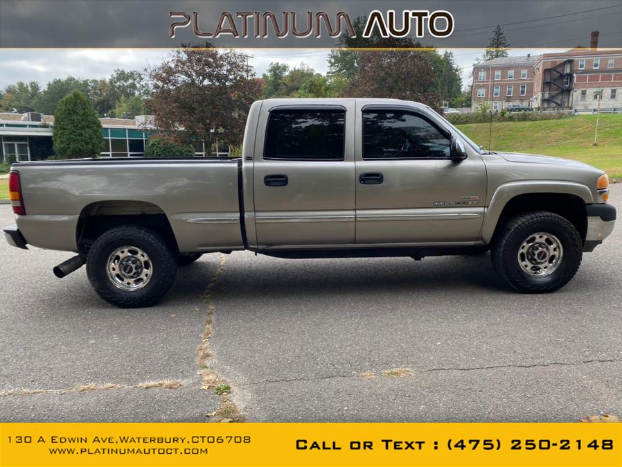 2002 GMC Sierra 2500HD Crew Cab 153" WB 4WD SLE, available for sale in Waterbury, Connecticut | Platinum Auto Care. Waterbury, Connecticut 2002 GMC Sierra 2500HD Crew Cab 153" WB 4WD SLE, available for sale in Waterbury, Connecticut | Platinum Auto Care. Waterbury, Connecticut