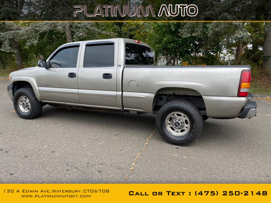 2002 GMC Sierra 2500HD Crew Cab 153" WB 4WD SLE, available for sale in Waterbury, Connecticut | Platinum Auto Care. Waterbury, Connecticut 2002 GMC Sierra 2500HD Crew Cab 153" WB 4WD SLE, available for sale in Waterbury, Connecticut | Platinum Auto Care. Waterbury, Connecticut