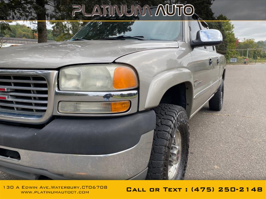 2002 GMC Sierra 2500HD Crew Cab 153" WB 4WD SLE, available for sale in Waterbury, Connecticut | Platinum Auto Care. Waterbury, Connecticut 2002 GMC Sierra 2500HD Crew Cab 153" WB 4WD SLE, available for sale in Waterbury, Connecticut | Platinum Auto Care. Waterbury, Connecticut
