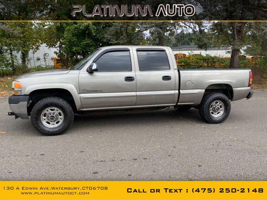 2002 GMC Sierra 2500HD Crew Cab 153" WB 4WD SLE, available for sale in Waterbury, Connecticut | Platinum Auto Care. Waterbury, Connecticut 2002 GMC Sierra 2500HD Crew Cab 153" WB 4WD SLE, available for sale in Waterbury, Connecticut | Platinum Auto Care. Waterbury, Connecticut