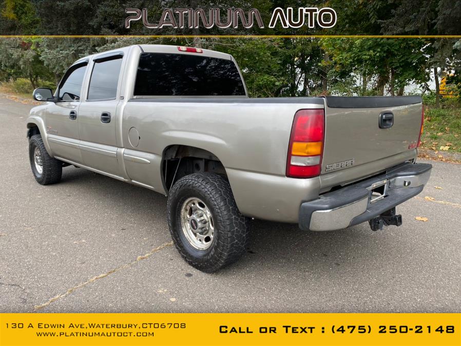 2002 GMC Sierra 2500HD Crew Cab 153" WB 4WD SLE, available for sale in Waterbury, Connecticut | Platinum Auto Care. Waterbury, Connecticut 2002 GMC Sierra 2500HD Crew Cab 153" WB 4WD SLE, available for sale in Waterbury, Connecticut | Platinum Auto Care. Waterbury, Connecticut