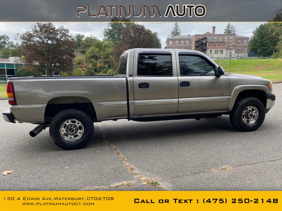 2002 GMC Sierra 2500HD Crew Cab 153" WB 4WD SLE, available for sale in Waterbury, Connecticut | Platinum Auto Care. Waterbury, Connecticut 2002 GMC Sierra 2500HD Crew Cab 153" WB 4WD SLE, available for sale in Waterbury, Connecticut | Platinum Auto Care. Waterbury, Connecticut
