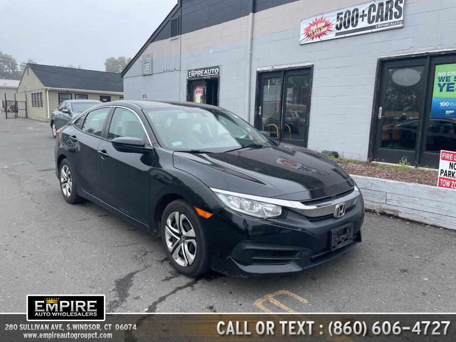 2016 Honda Civic Sedan 4dr CVT LX, available for sale in S.Windsor, Connecticut | Empire Auto Wholesalers. S.Windsor, Connecticut