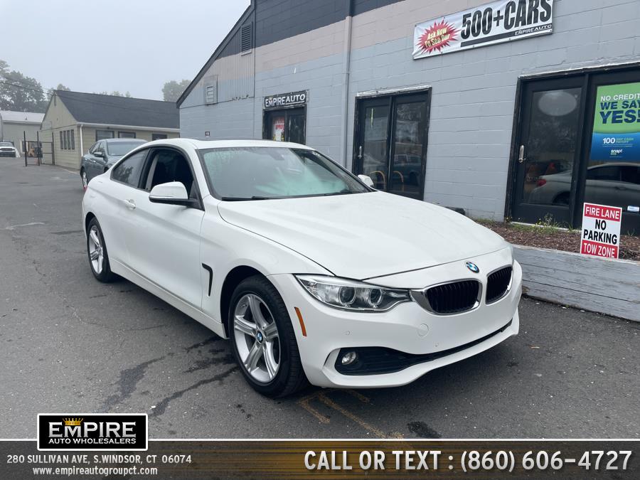 2015 BMW 4 Series 2dr Cpe 428i xDrive AWD SULEV, available for sale in S.Windsor, Connecticut | Empire Auto Wholesalers. S.Windsor, Connecticut