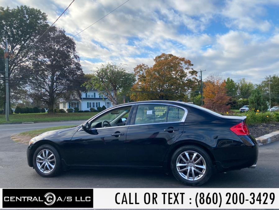 2008 Infiniti G35 Sedan 4dr Base RWD, available for sale in East Windsor, Connecticut | Central A/S LLC. East Windsor, Connecticut 2008 Infiniti G35 Sedan 4dr Base RWD, available for sale in East Windsor, Connecticut | Central A/S LLC. East Windsor, Connecticut