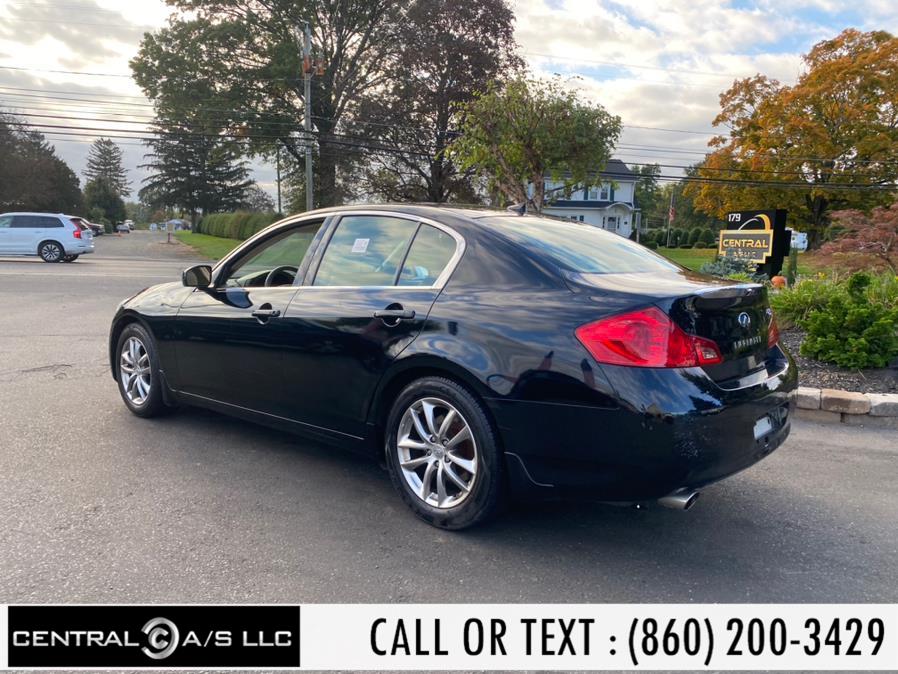 2008 Infiniti G35 Sedan 4dr Base RWD, available for sale in East Windsor, Connecticut | Central A/S LLC. East Windsor, Connecticut 2008 Infiniti G35 Sedan 4dr Base RWD, available for sale in East Windsor, Connecticut | Central A/S LLC. East Windsor, Connecticut