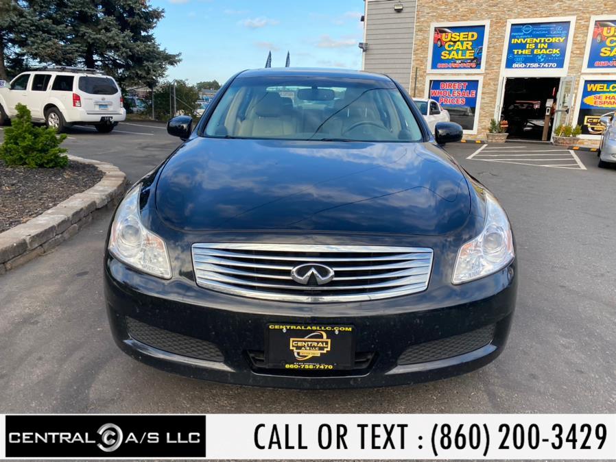 2008 Infiniti G35 Sedan 4dr Base RWD, available for sale in East Windsor, Connecticut | Central A/S LLC. East Windsor, Connecticut 2008 Infiniti G35 Sedan 4dr Base RWD, available for sale in East Windsor, Connecticut | Central A/S LLC. East Windsor, Connecticut