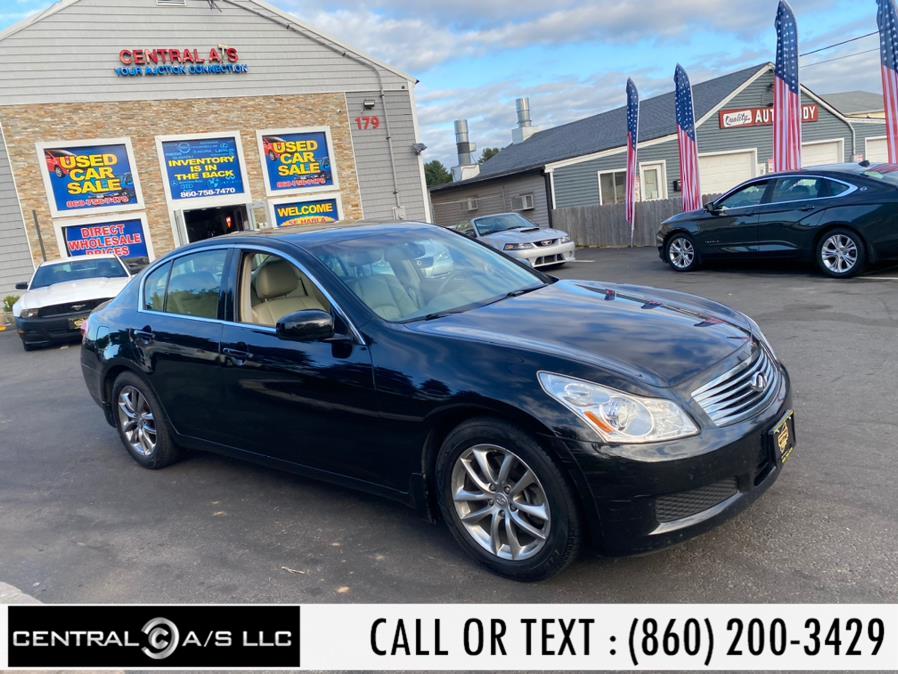 2008 Infiniti G35 Sedan 4dr Base RWD, available for sale in East Windsor, Connecticut | Central A/S LLC. East Windsor, Connecticut 2008 Infiniti G35 Sedan 4dr Base RWD, available for sale in East Windsor, Connecticut | Central A/S LLC. East Windsor, Connecticut