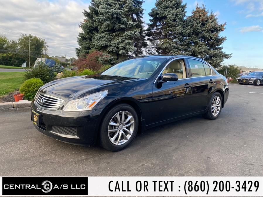 2008 Infiniti G35 Sedan 4dr Base RWD, available for sale in East Windsor, Connecticut | Central A/S LLC. East Windsor, Connecticut