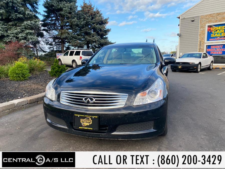 2008 Infiniti G35 Sedan 4dr Base RWD, available for sale in East Windsor, Connecticut | Central A/S LLC. East Windsor, Connecticut 2008 Infiniti G35 Sedan 4dr Base RWD, available for sale in East Windsor, Connecticut | Central A/S LLC. East Windsor, Connecticut