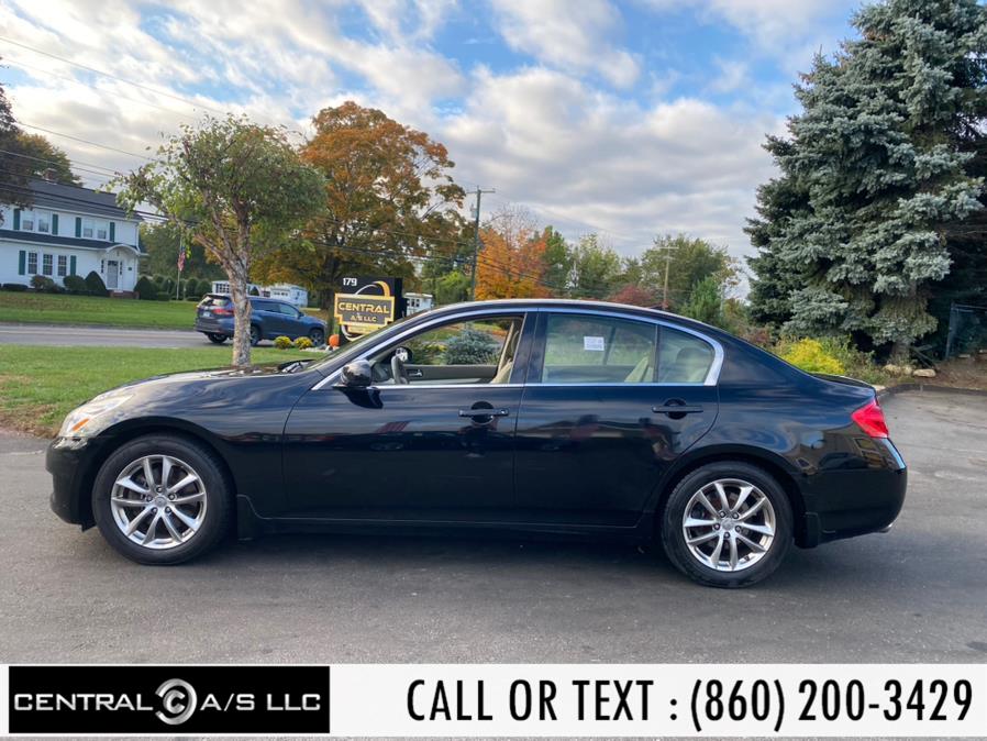 2008 Infiniti G35 Sedan 4dr Base RWD, available for sale in East Windsor, Connecticut | Central A/S LLC. East Windsor, Connecticut 2008 Infiniti G35 Sedan 4dr Base RWD, available for sale in East Windsor, Connecticut | Central A/S LLC. East Windsor, Connecticut