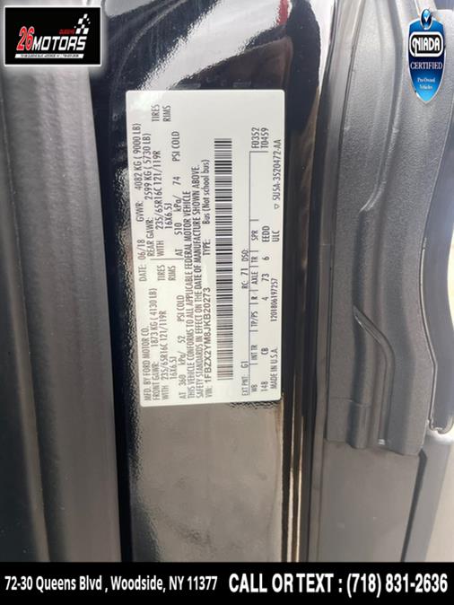 Used Ford Transit Passenger Wagon T-350 148" Low Roof XL Sliding RH Dr 2018 | 26 Motors Queens. Woodside, New York Used Ford Transit Passenger Wagon T-350 148" Low Roof XL Sliding RH Dr 2018 | 26 Motors Queens. Woodside, New York