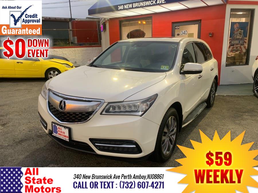 Used Acura MDX SH-AWD 4dr Tech/Entertainment Pkg 2014 | All State Motor Inc. Perth Amboy, New Jersey