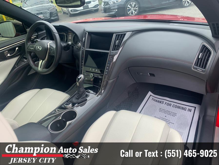 Used INFINITI Q60 RED SPORT 400 RWD 2020 | Champion Auto Sales of JC. Jersey City, New Jersey Used INFINITI Q60 RED SPORT 400 RWD 2020 | Champion Auto Sales of JC. Jersey City, New Jersey
